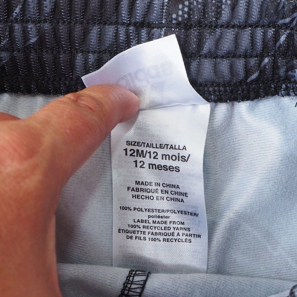 Adidas Warped Camo Jogger Pants‎ Grey Infant 12M - Picture 4 of 5
